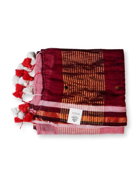 120 count mulcotton saree without blouse piece
