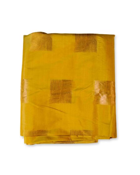 semi silk saree with running blouse